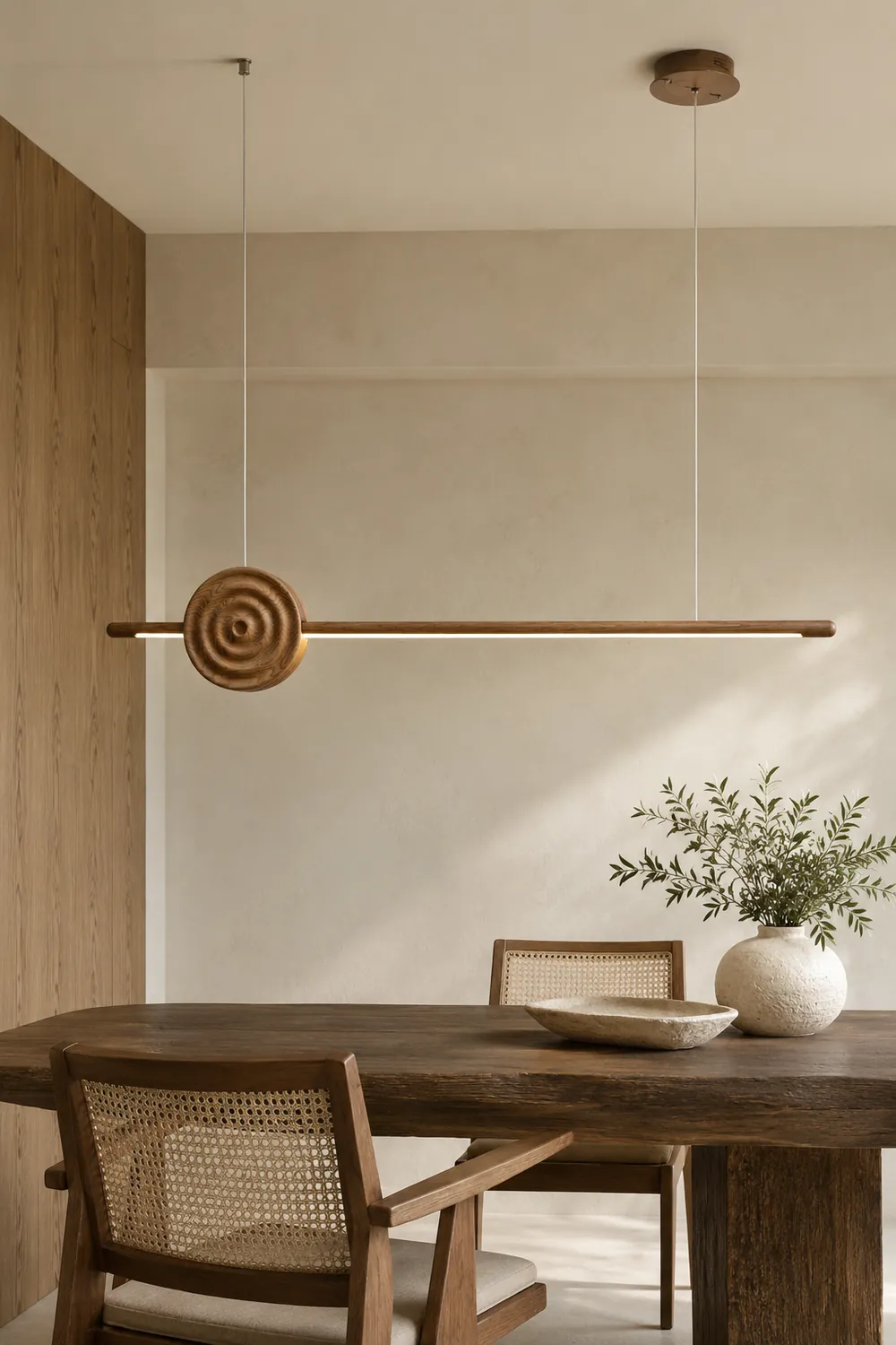 Erhu Wood Chandelier - Lumpaz