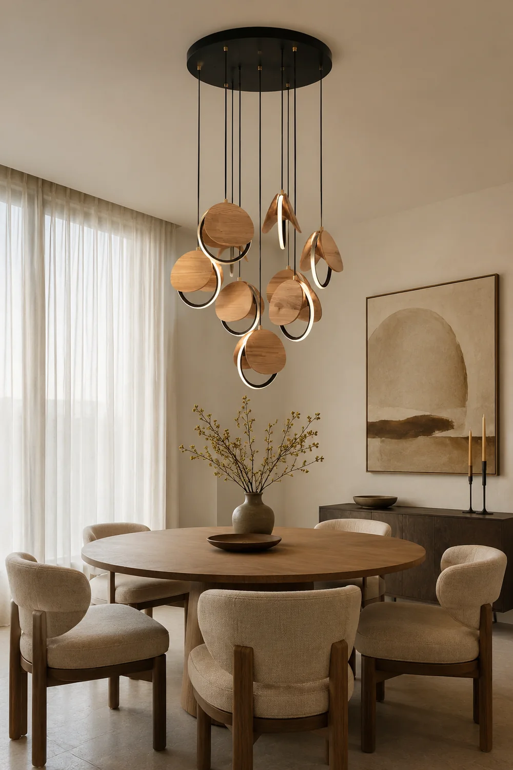 Elliot Rings Chandelier - Lumpaz