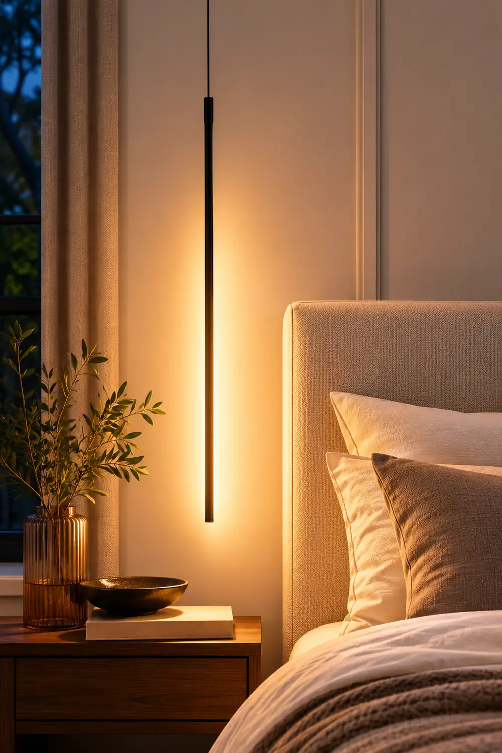 Tubular Linear Pendant Light - Lumpaz