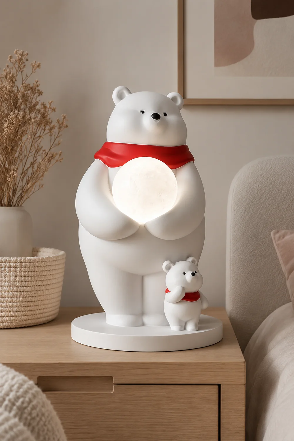 Polar Bears Table Lamp - Lumpaz
