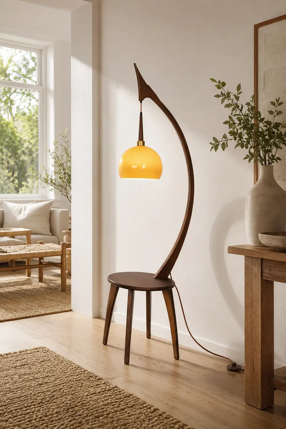 Arc Curve Floor Lamp - Lumpaz