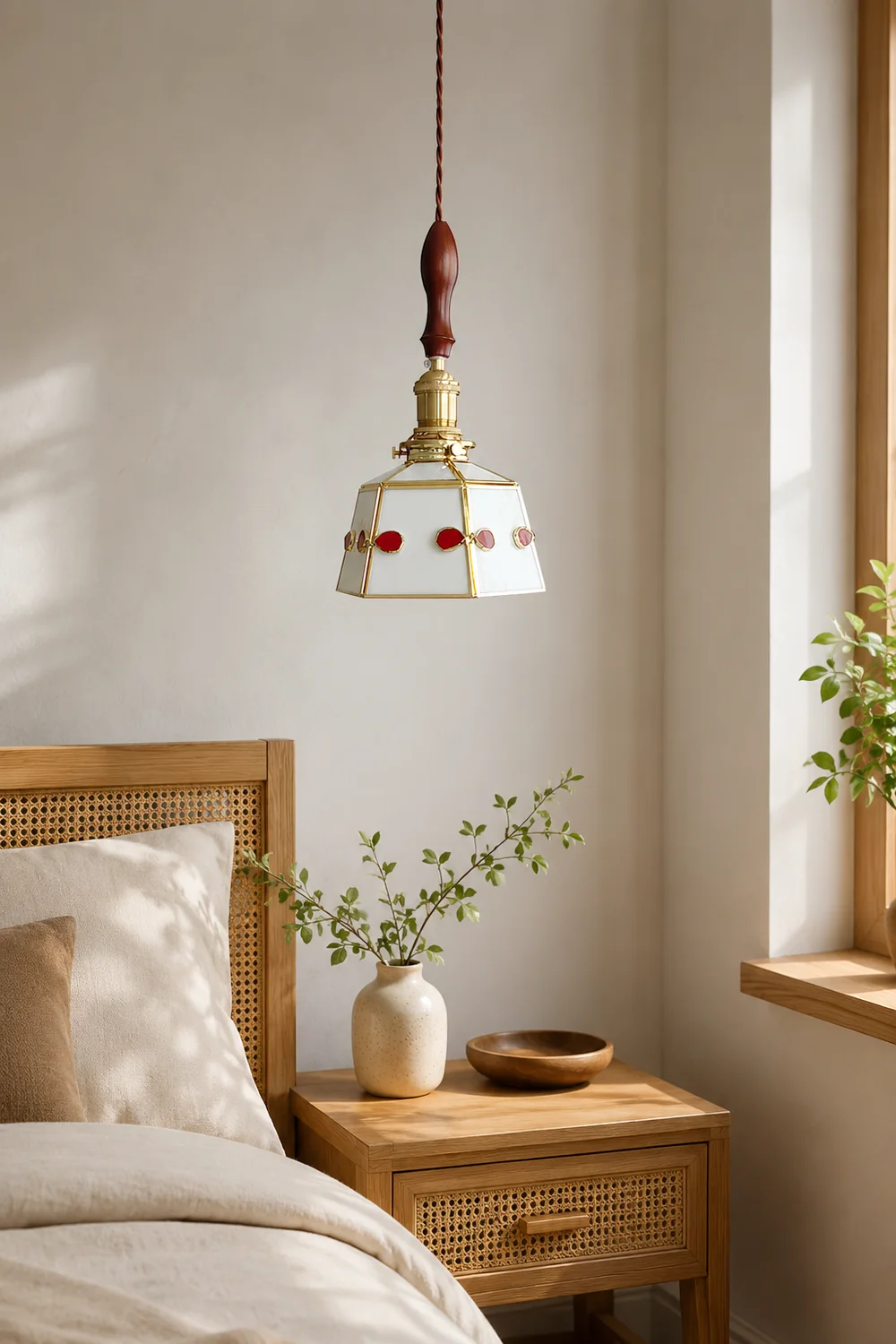 Stained Glass Pendant Lamp - Lumpaz