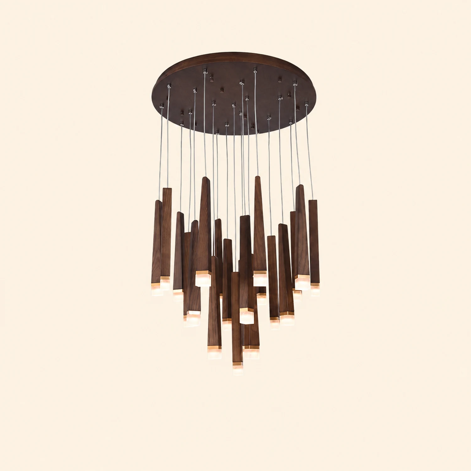 Firewood Stick Chandelier - Lumpaz