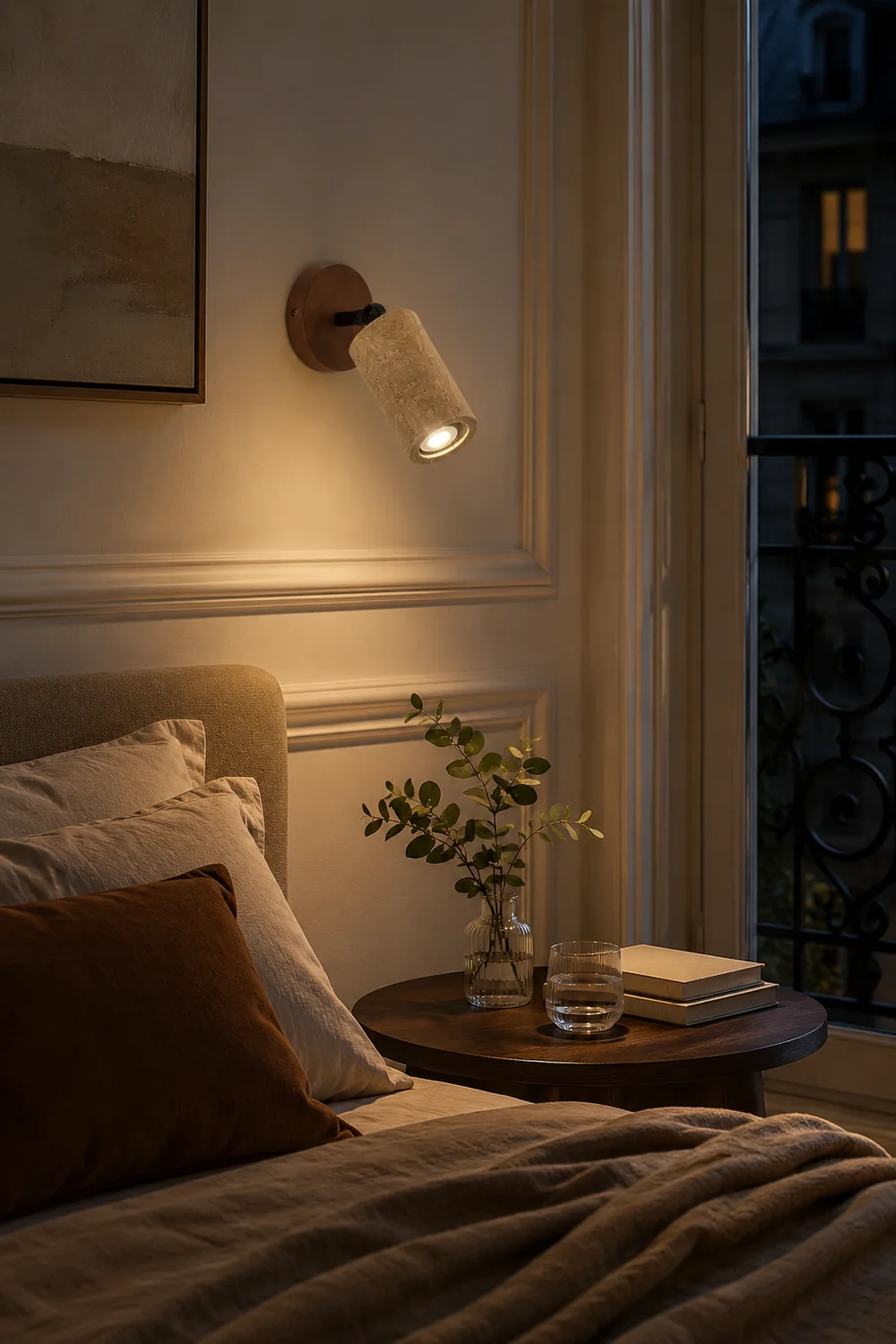 Versa Stone Adjustable Wall Light - Lumpaz
