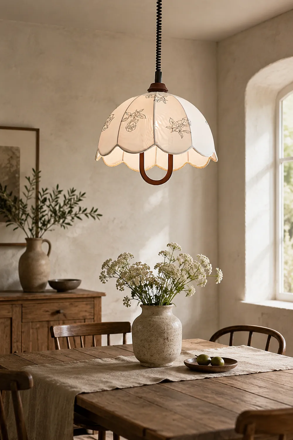 Floral Grace Pendant Lamp - Lumpaz