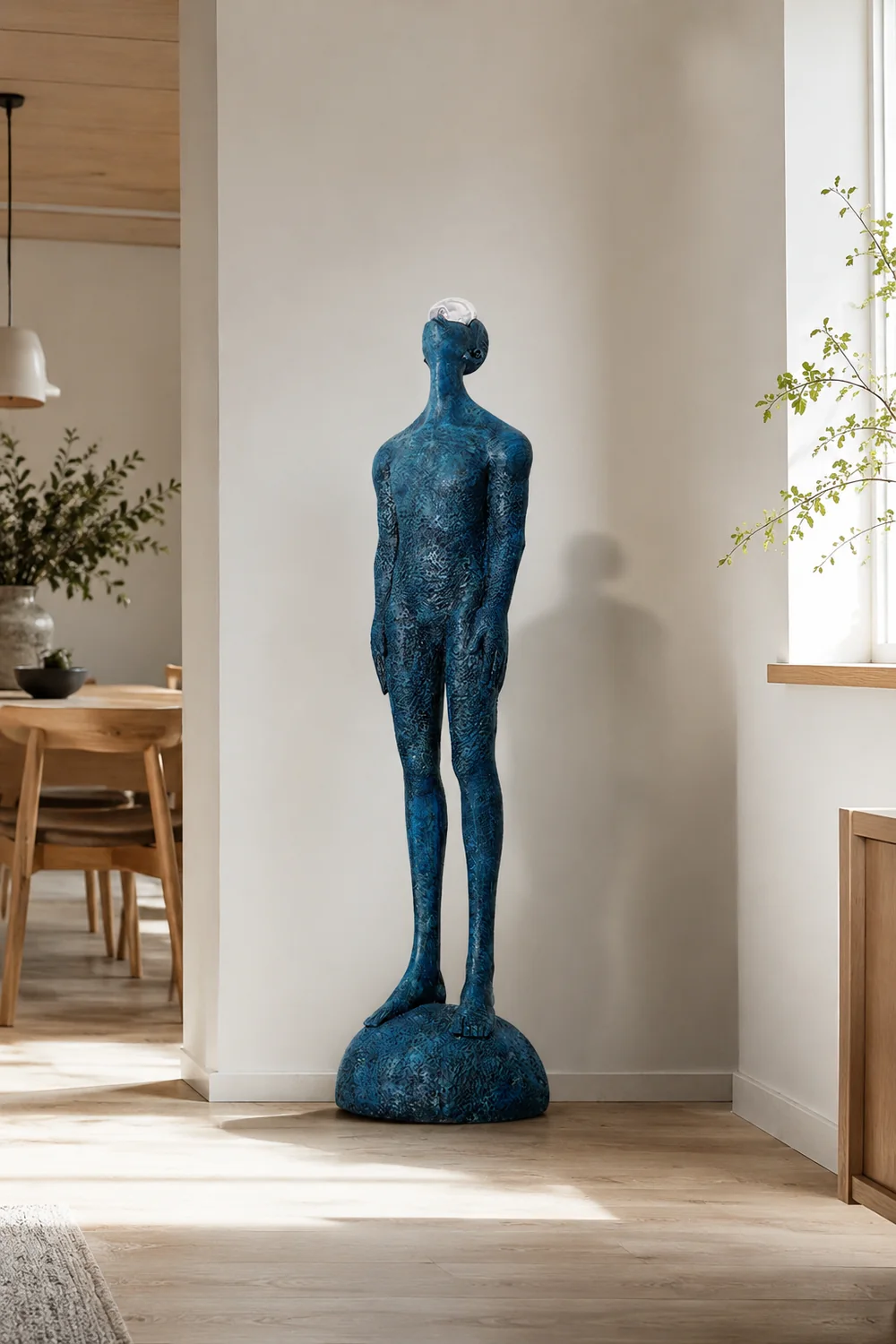 Atlas Guardian Sculpture Floor Ornaments - Lumpaz