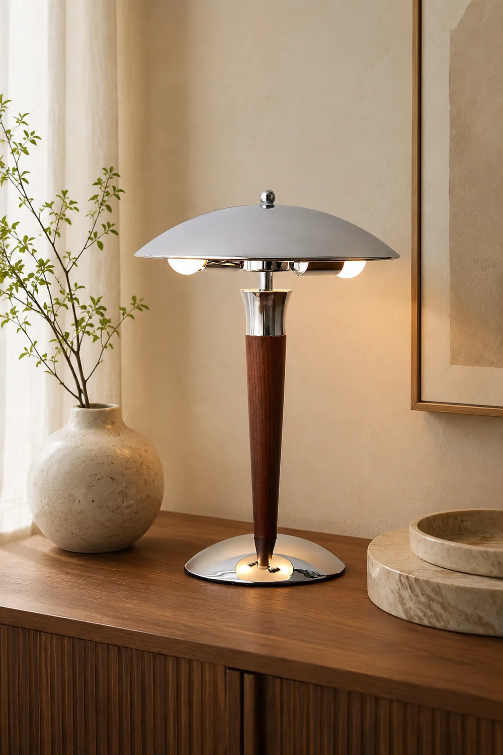Helmet Table Lamp - Lumpaz