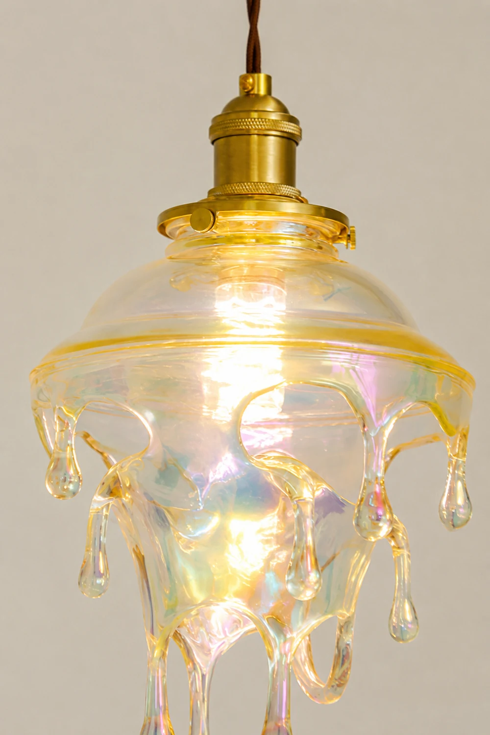 Water Droplets Resin Pendant Lamp - Lumpaz