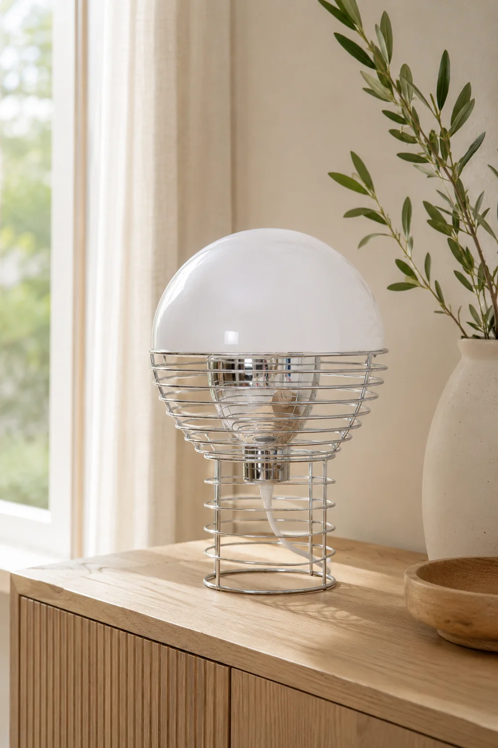 Wire Table Lamp - Lumpaz