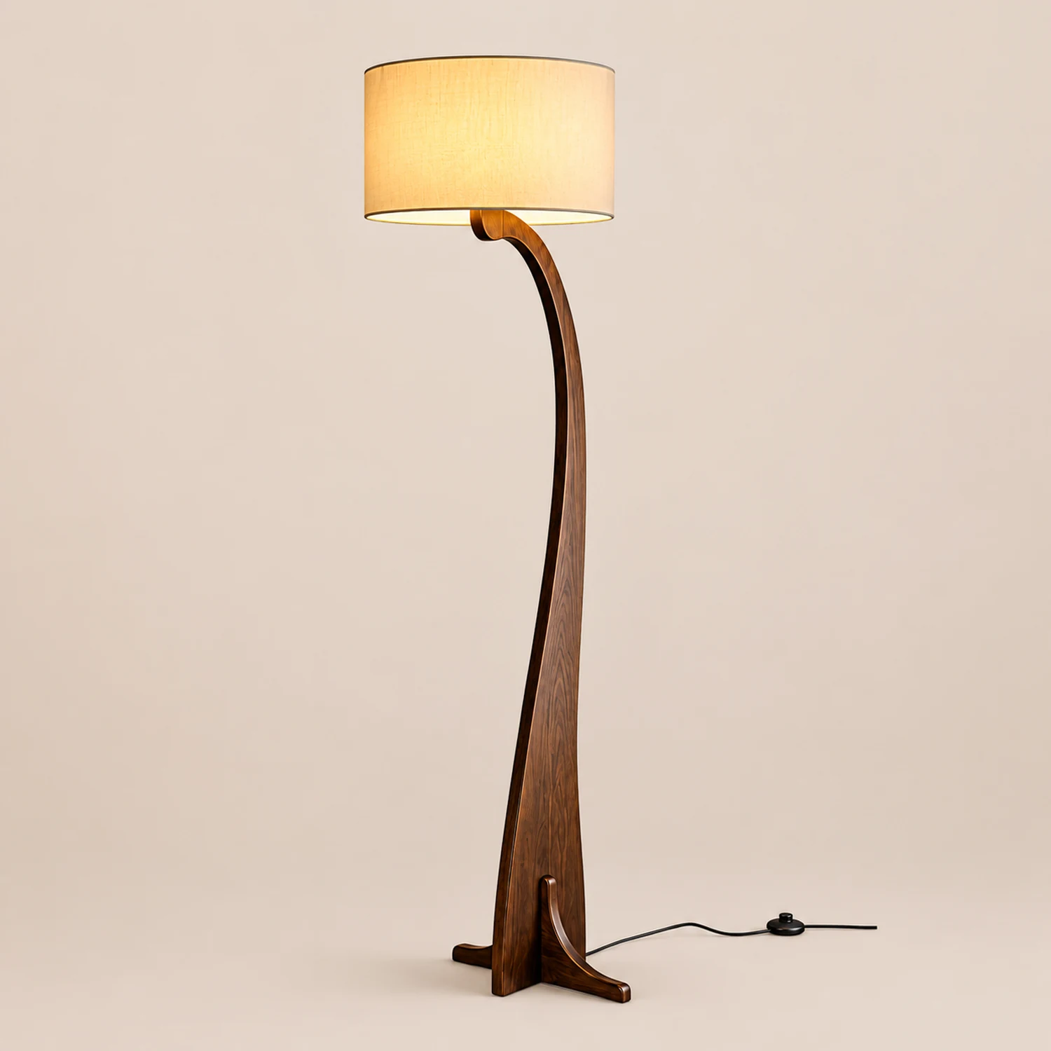 Bow Curve Floor Lamp - Lumpaz