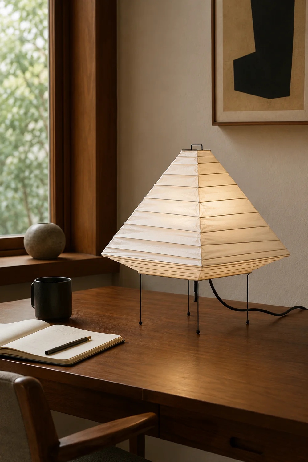 Kiyoshi Akari Paper Table Lamp - Lumpaz