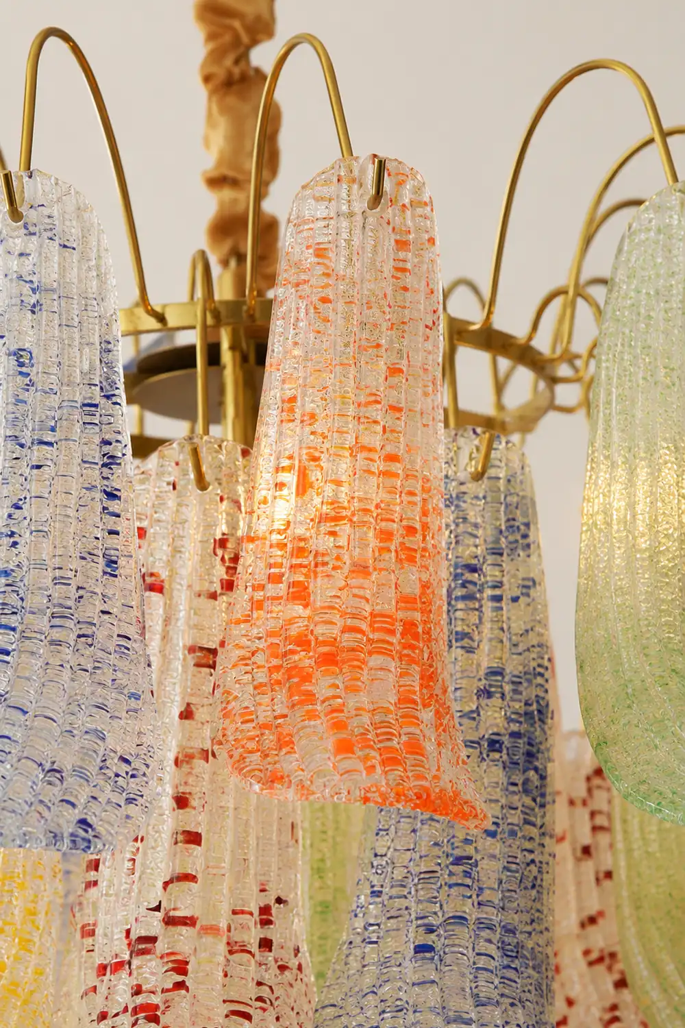 Mazzega Murano Glass Chandelier - Lumpaz