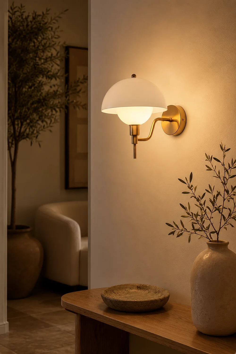 Anchored Orb Wall Lamp - Lumpaz