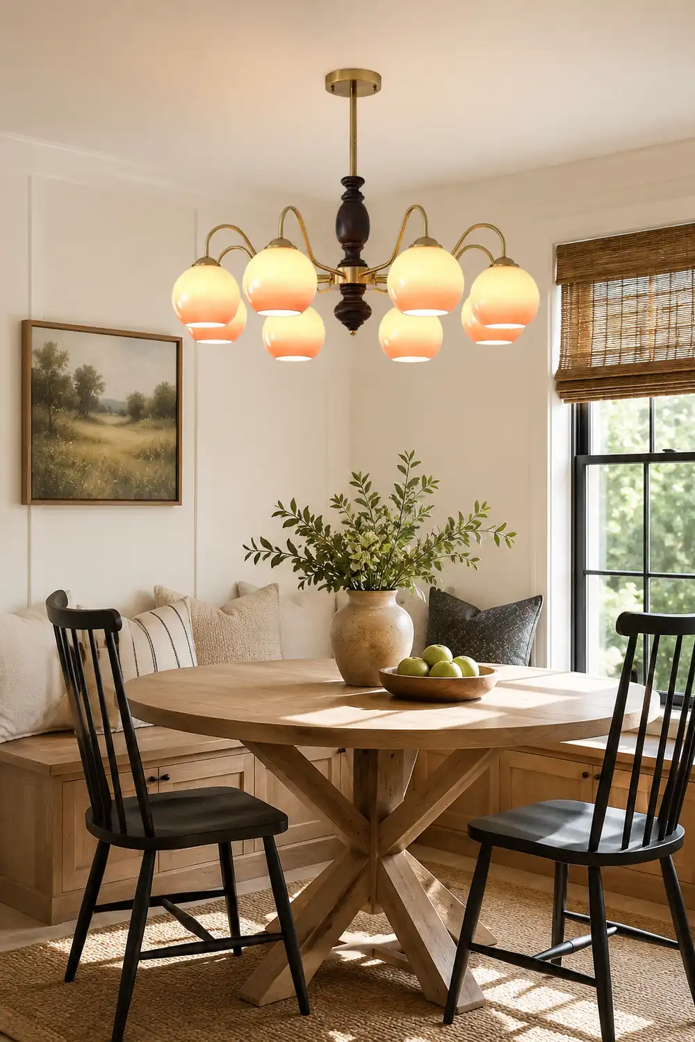 Caramel Orb Chandelier - Lumpaz