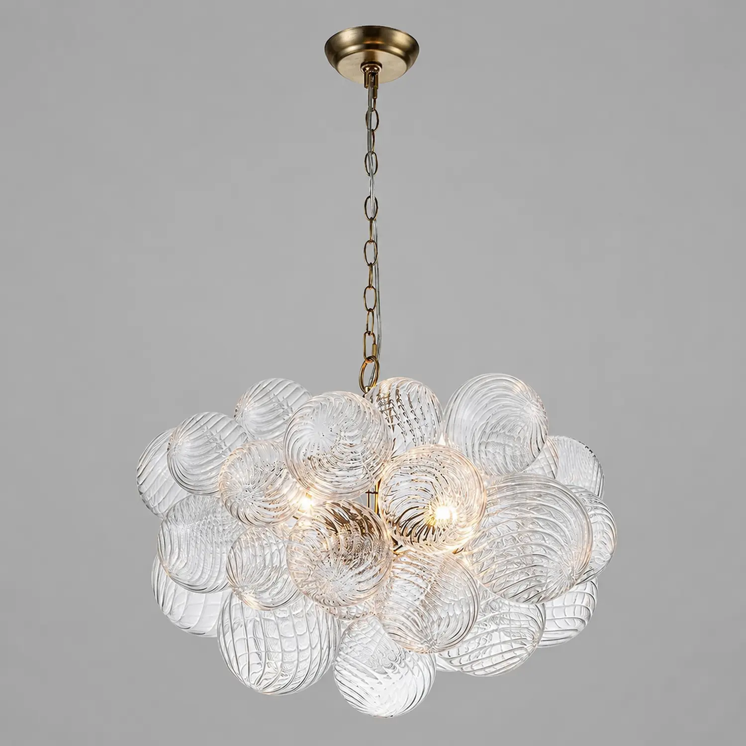 Glass Ball Bubbles Chandelier - Lumpaz