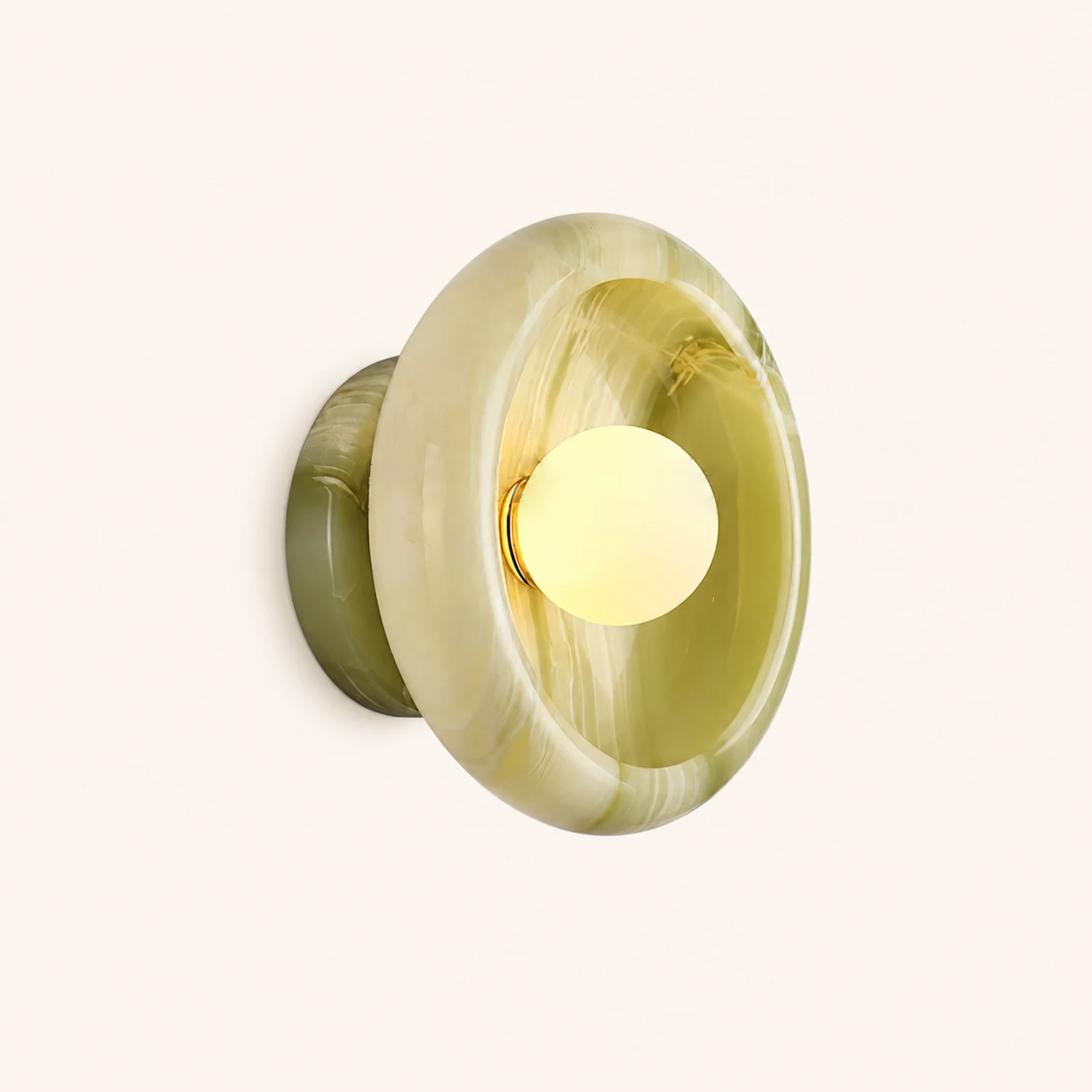Eclipse Jade Wall Sconce - Lumpaz