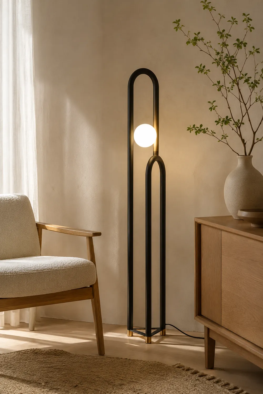 Arc N Floor Lamp - Lumpaz