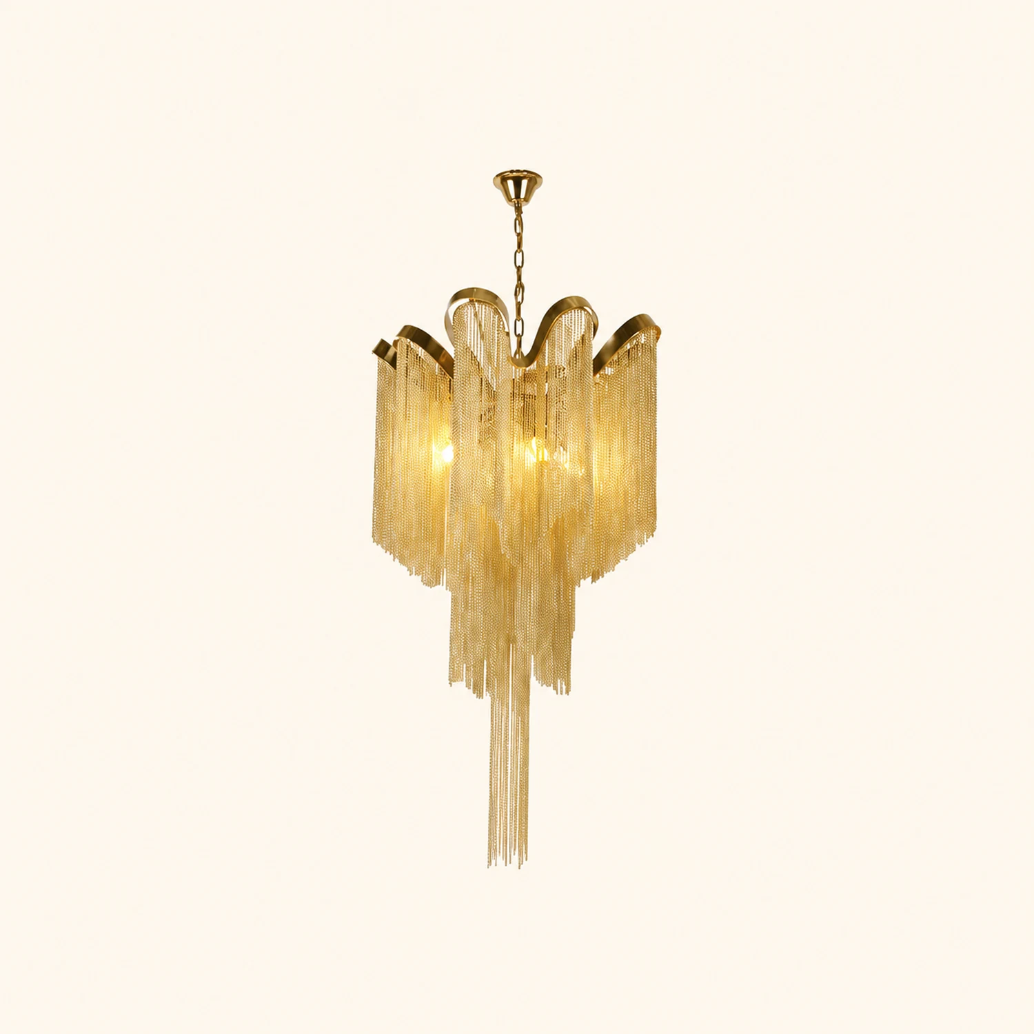 Fringe Chandelier - Lumpaz