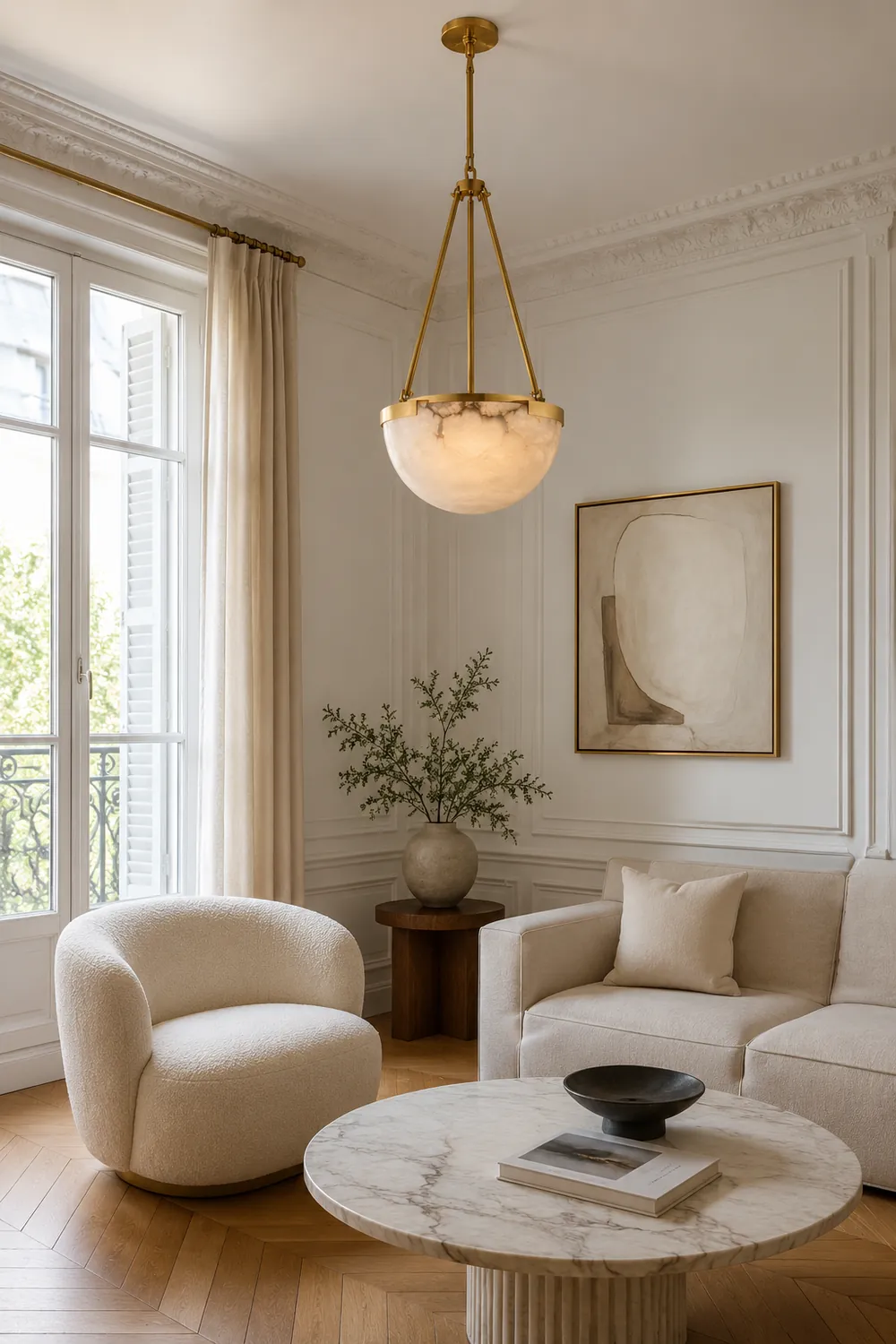 Istar Alabaster Chandelier - Lumpaz