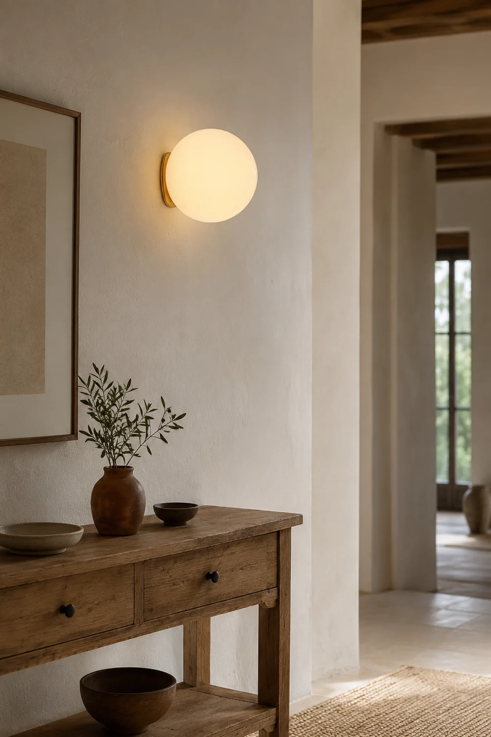 Glass Mini Orb Wall Lamp - Lumpaz