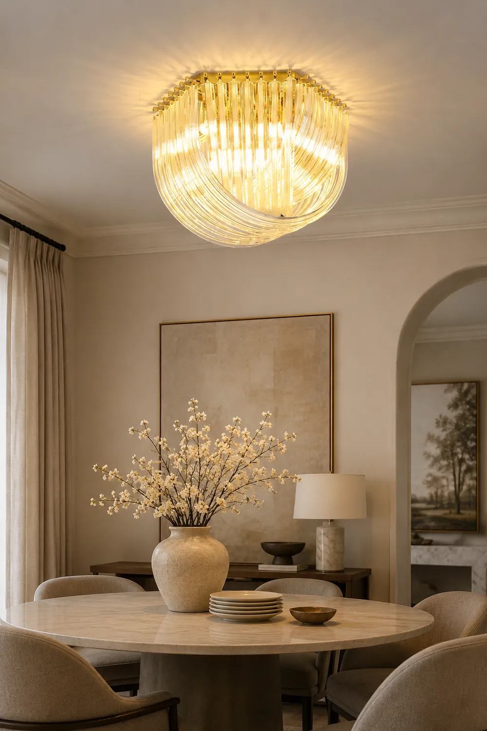 Trevi Murano Ceiling Lamp - Lumpaz