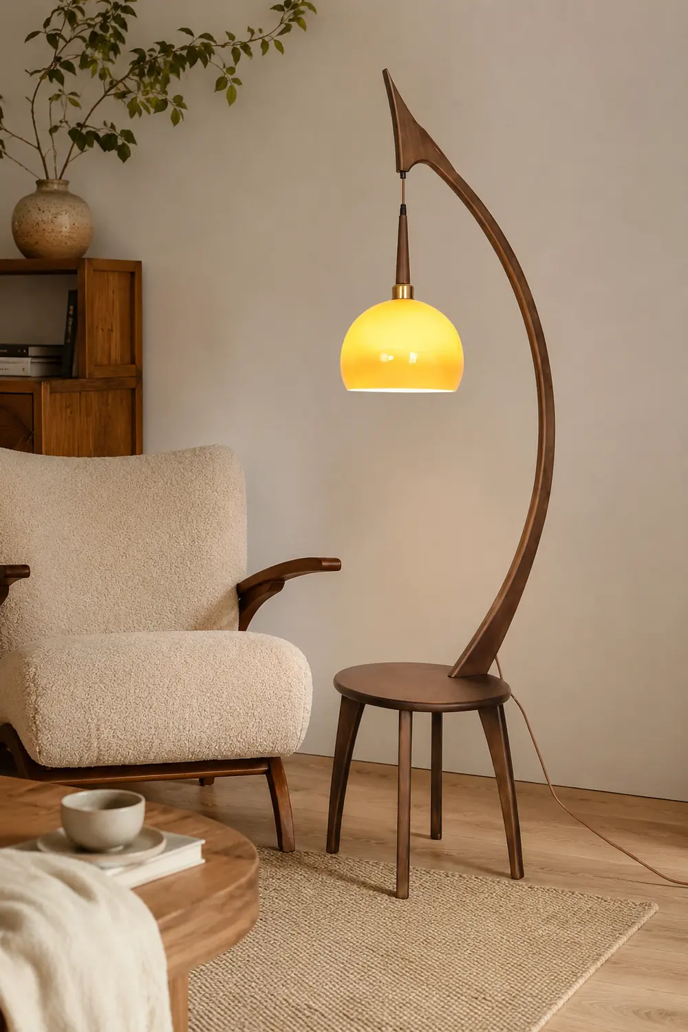 Arc Curve Floor Lamp - Lumpaz