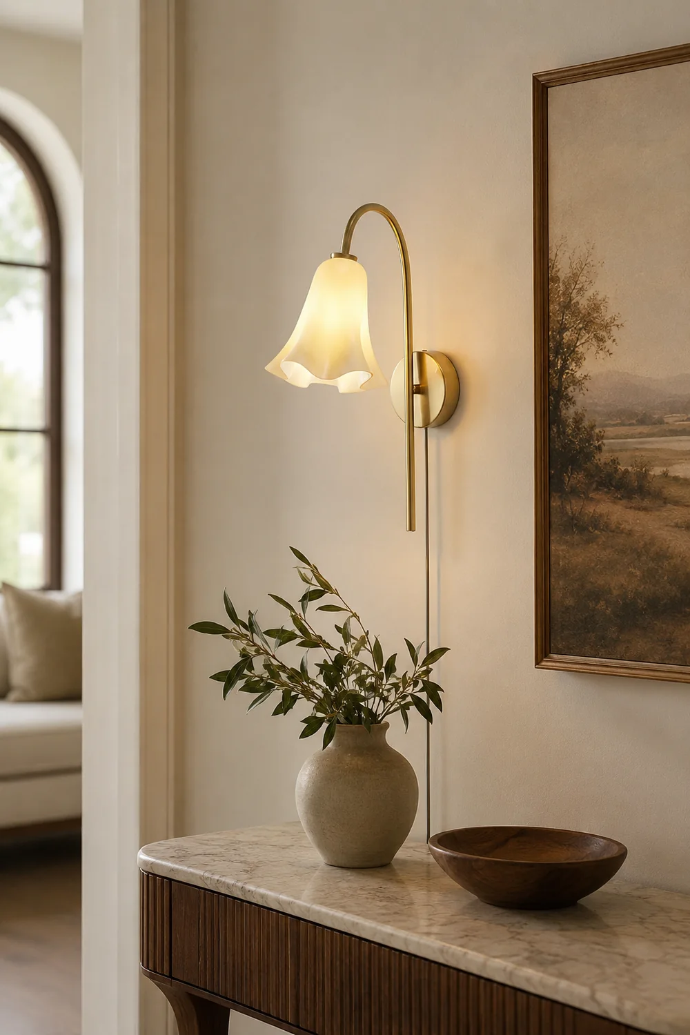 Flora Plug In Wall Lamp - Lumpaz