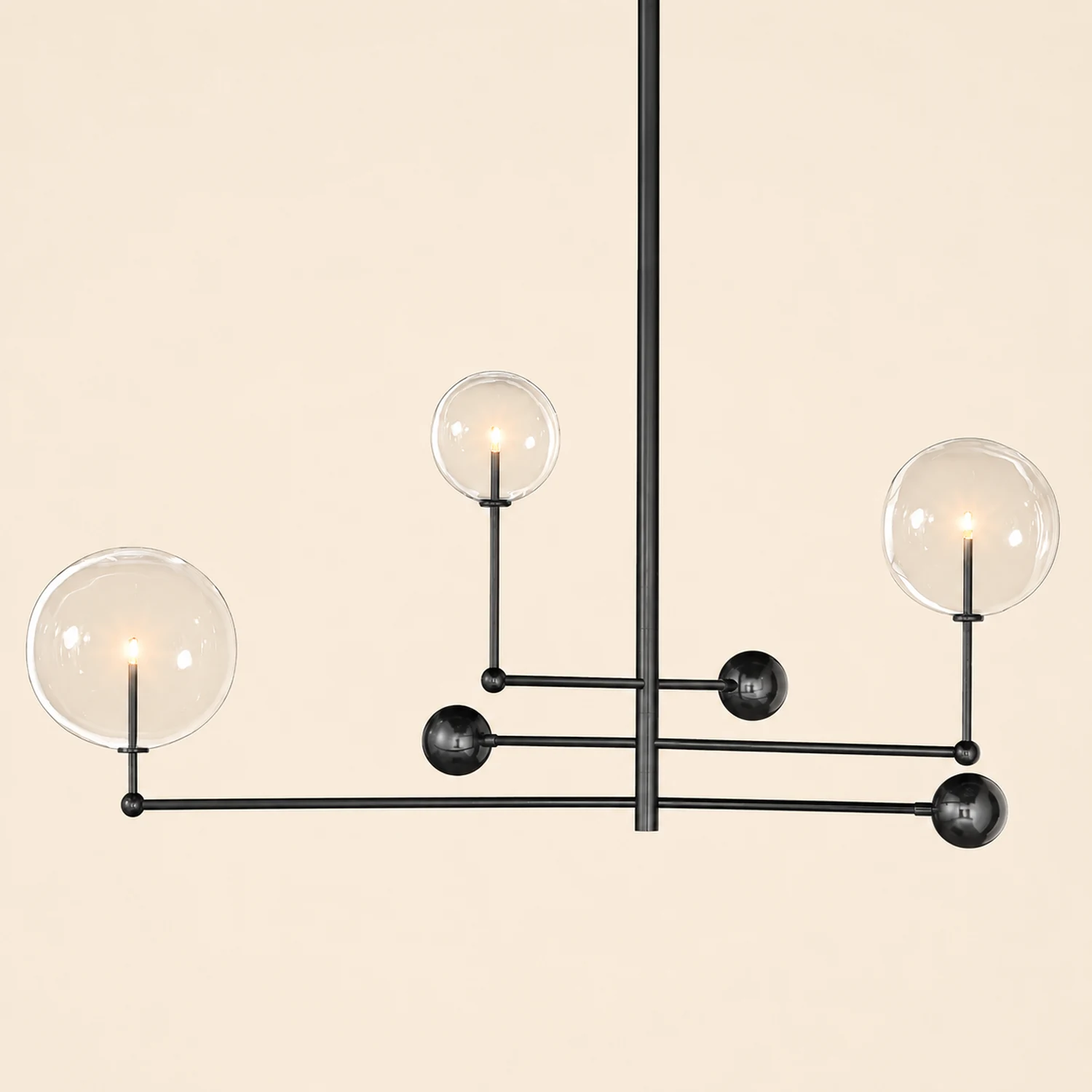 Glass Globe Mobile Chandelier - Lumpaz