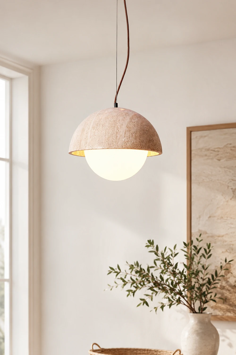 Crescent Glow Pendant Lamp - Lumpaz
