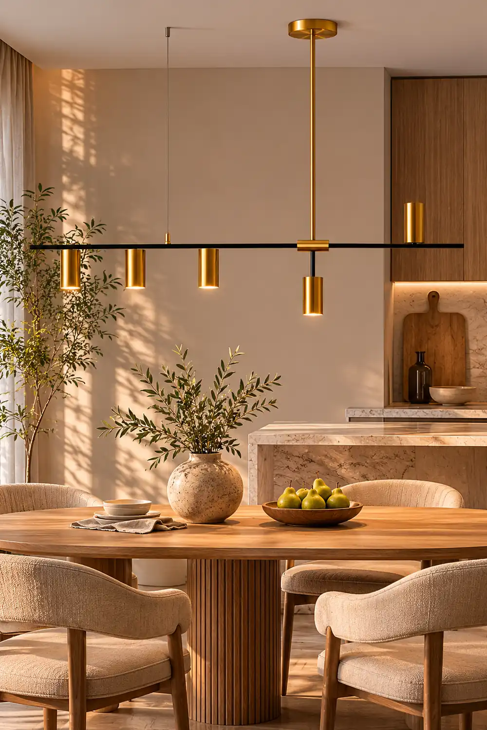 Cassandra Linear Chandelier - Lumpaz