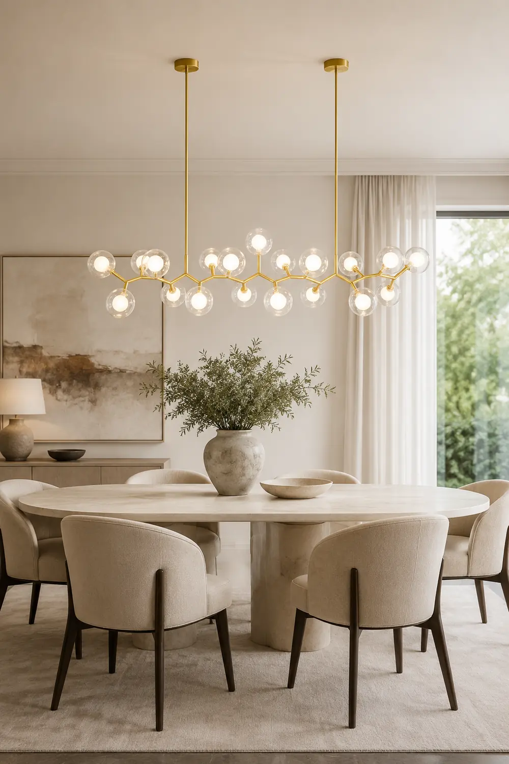 Molecular Glass Balls Chandelier - Lumpaz