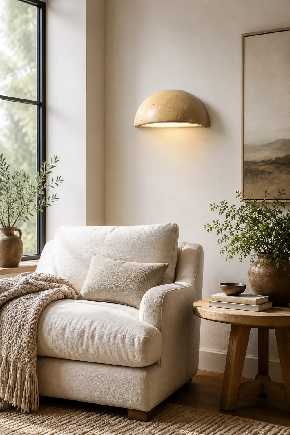 Stone Dusk Wall Light - Lumpaz