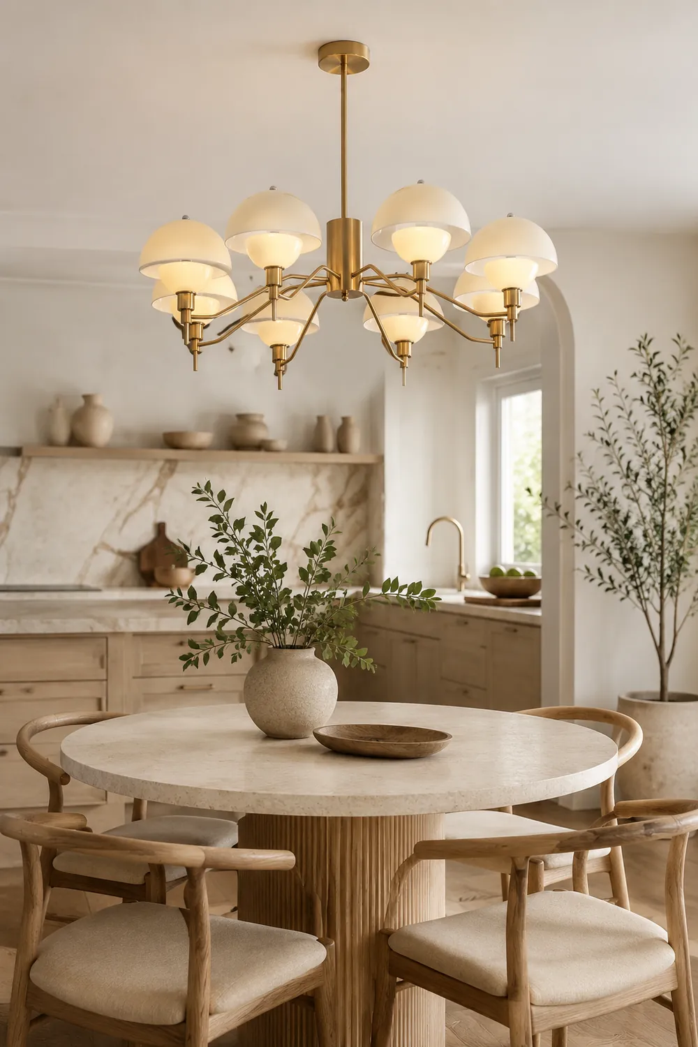 Anchored Orb Chandelier - Lumpaz