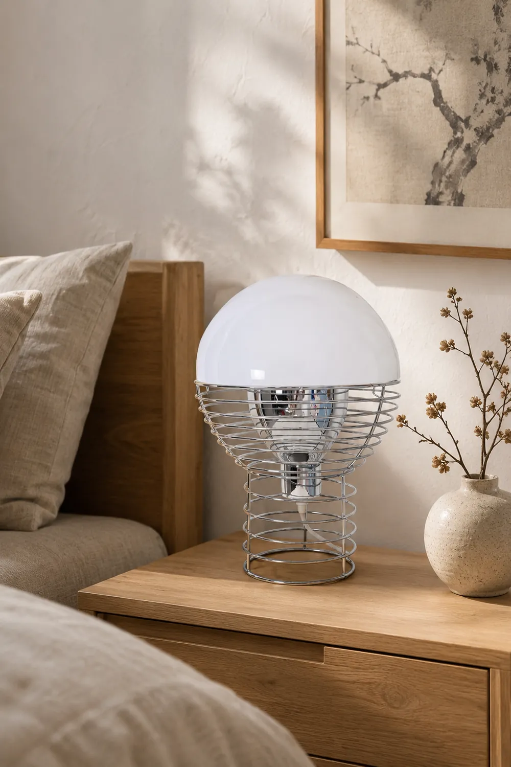 Wire Table Lamp - Lumpaz