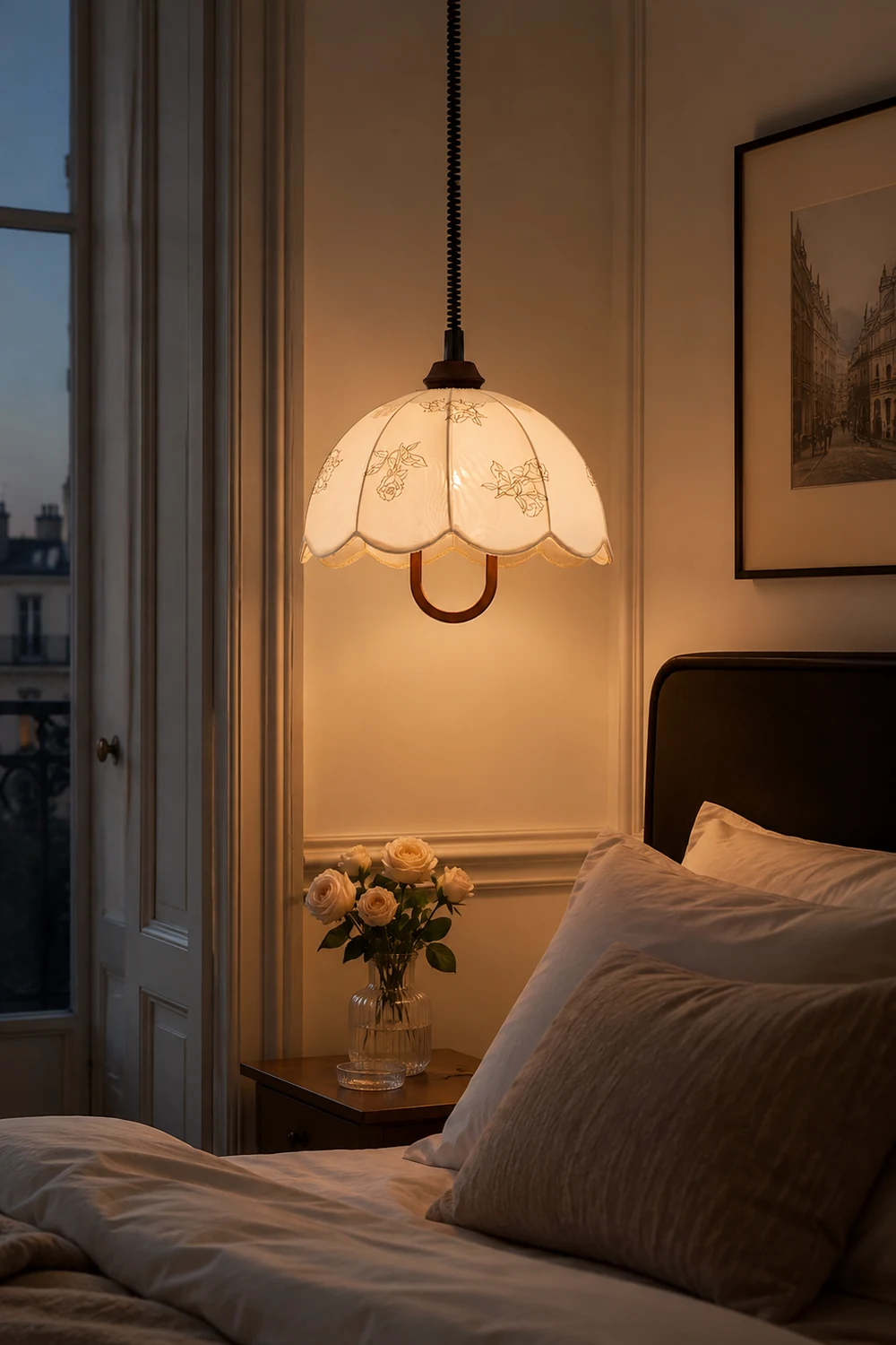 Floral Grace Pendant Lamp - Lumpaz