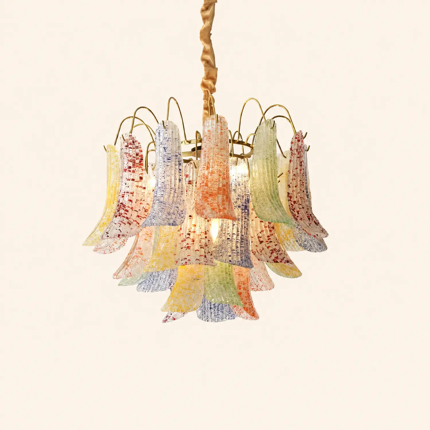 Mazzega Murano Glass Chandelier - Lumpaz