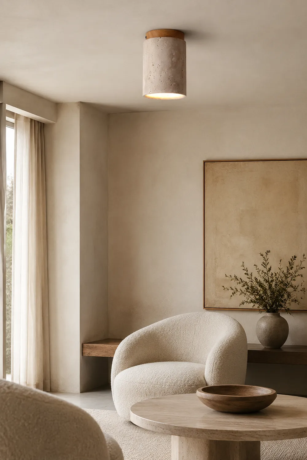 Terra Cylinder Ceiling Light - Lumpaz