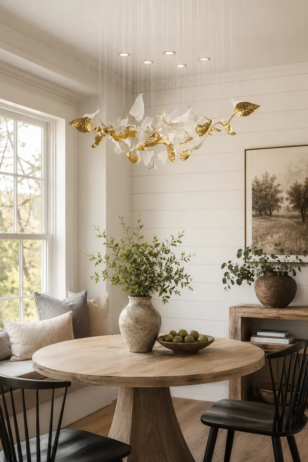 Linden Leaves Chandelier - Lumpaz