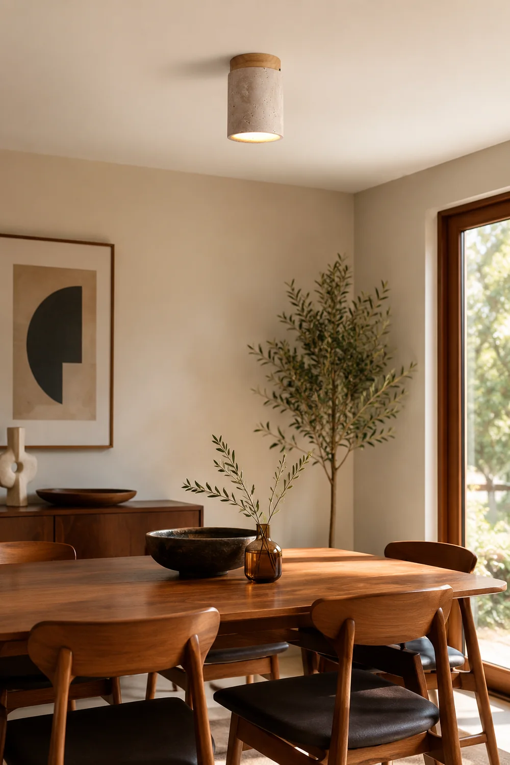 Terra Cylinder Ceiling Light - Lumpaz