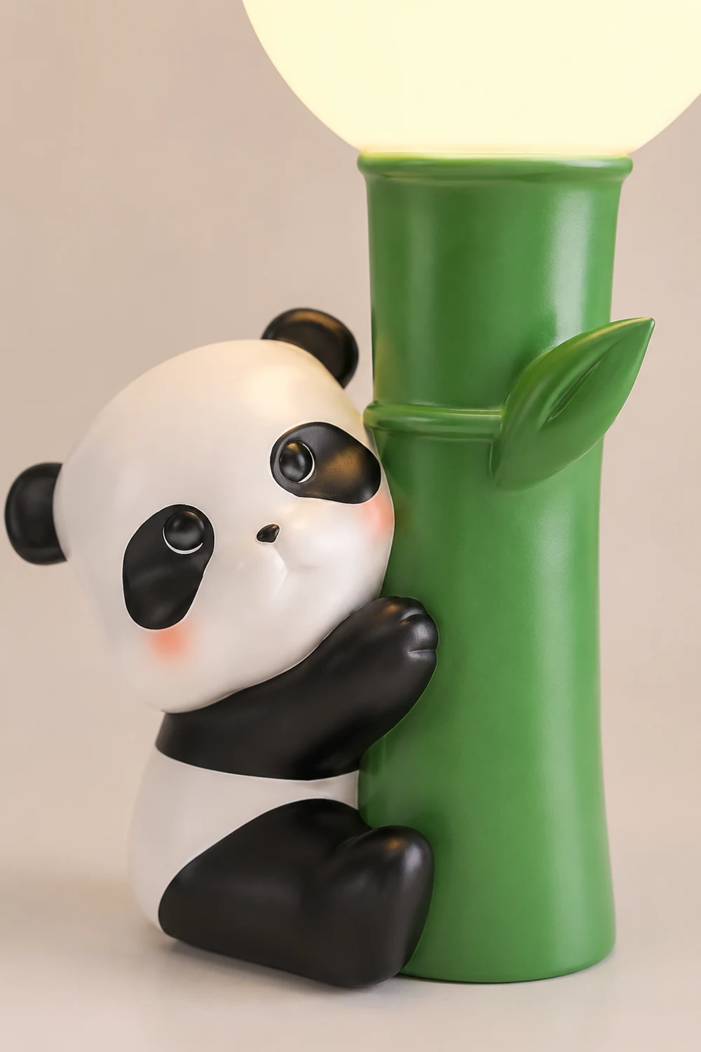 Panda Bamboo Table Lamp - Lumpaz