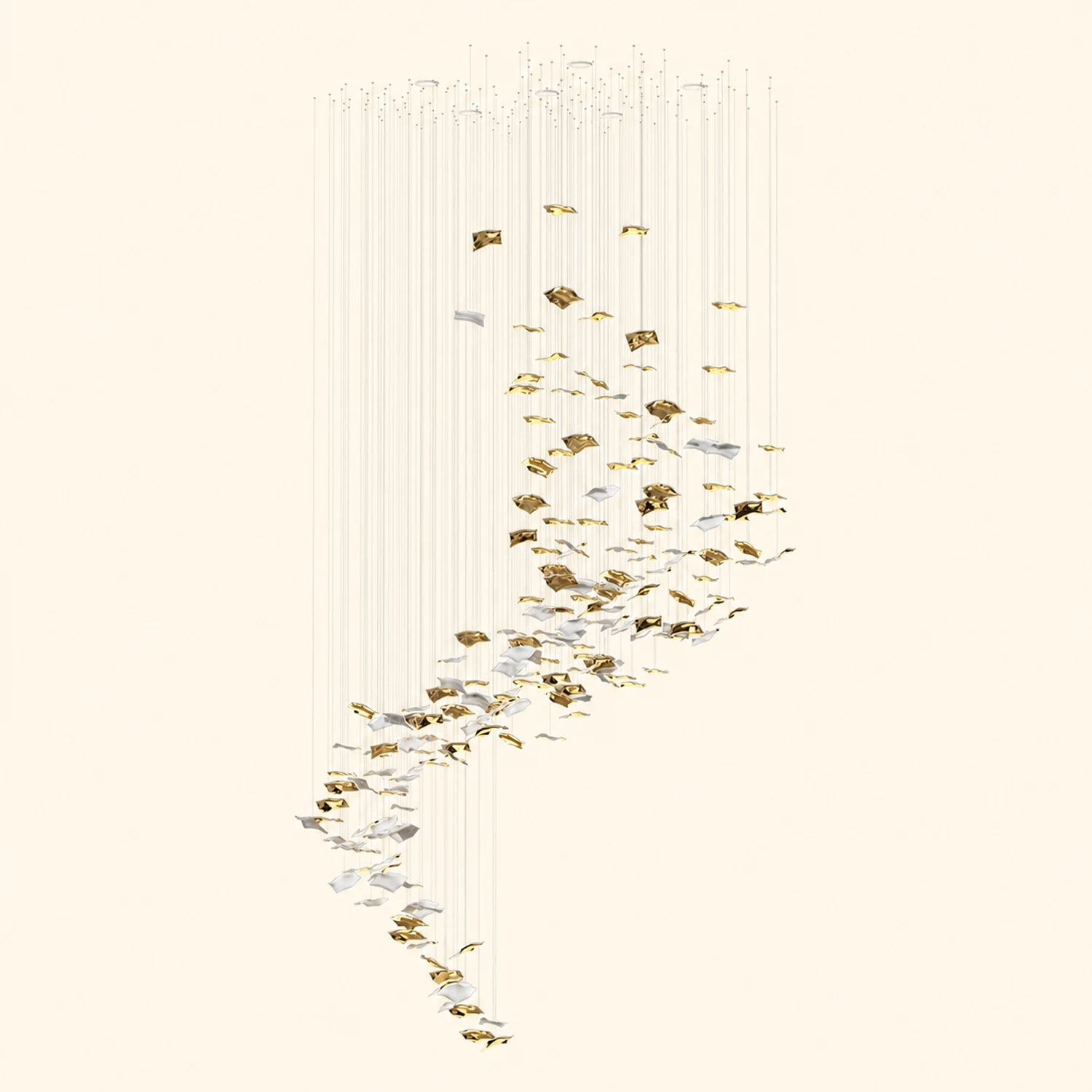 Whispering Kerchiefs Chandelier - Lumpaz