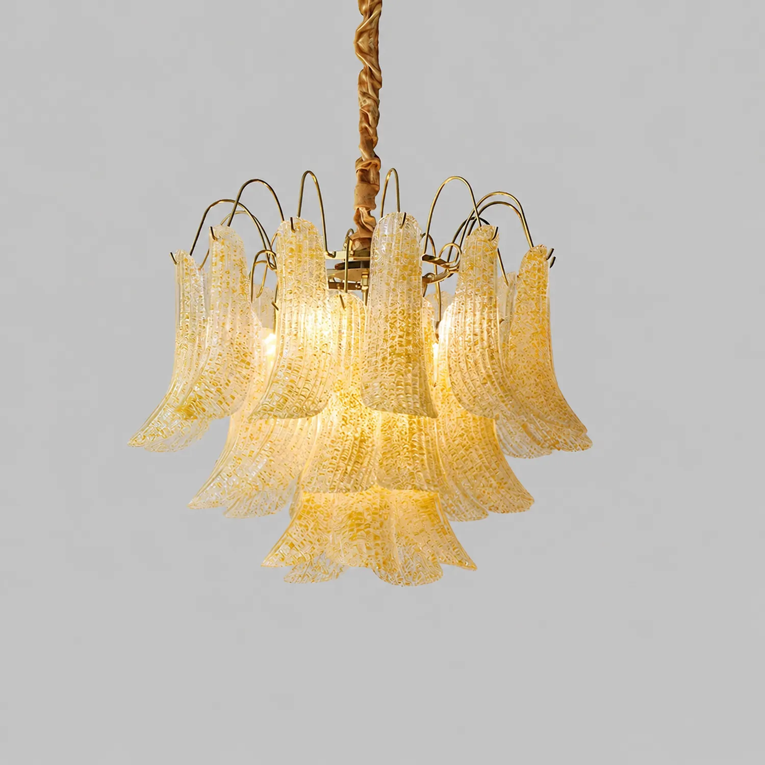 Mazzega Murano Glass Chandelier - Lumpaz