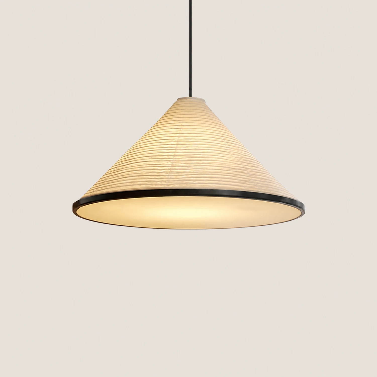 Cone Washi Pendant Light - Lumpaz