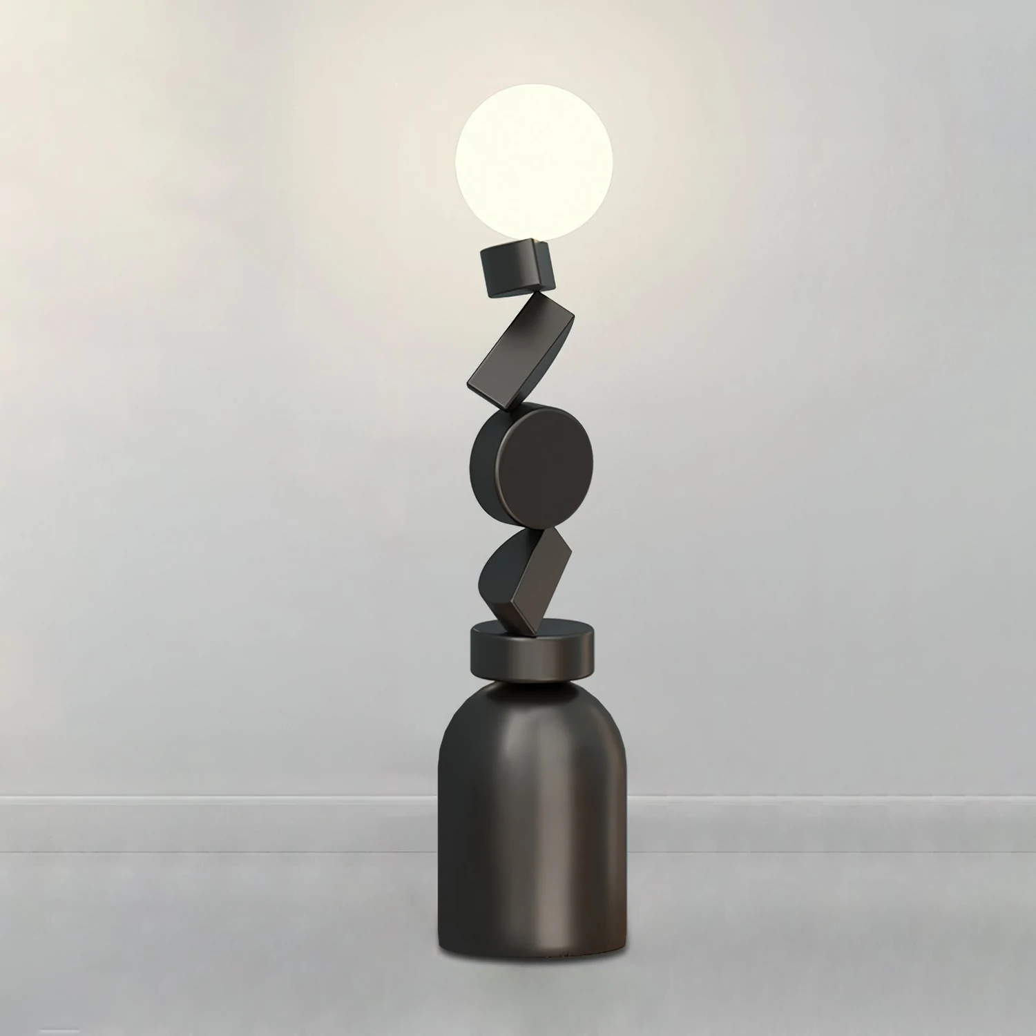 Monolith Cube Floor Lamp - Lumpaz