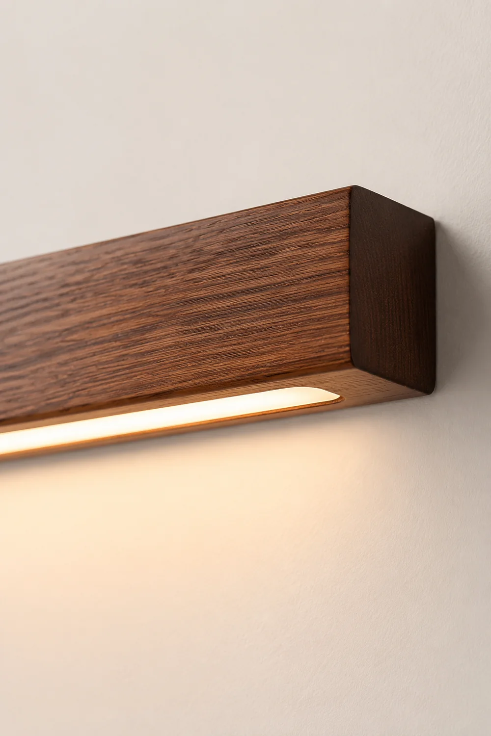 Arlo Linear Wood Wall Light - Lumpaz