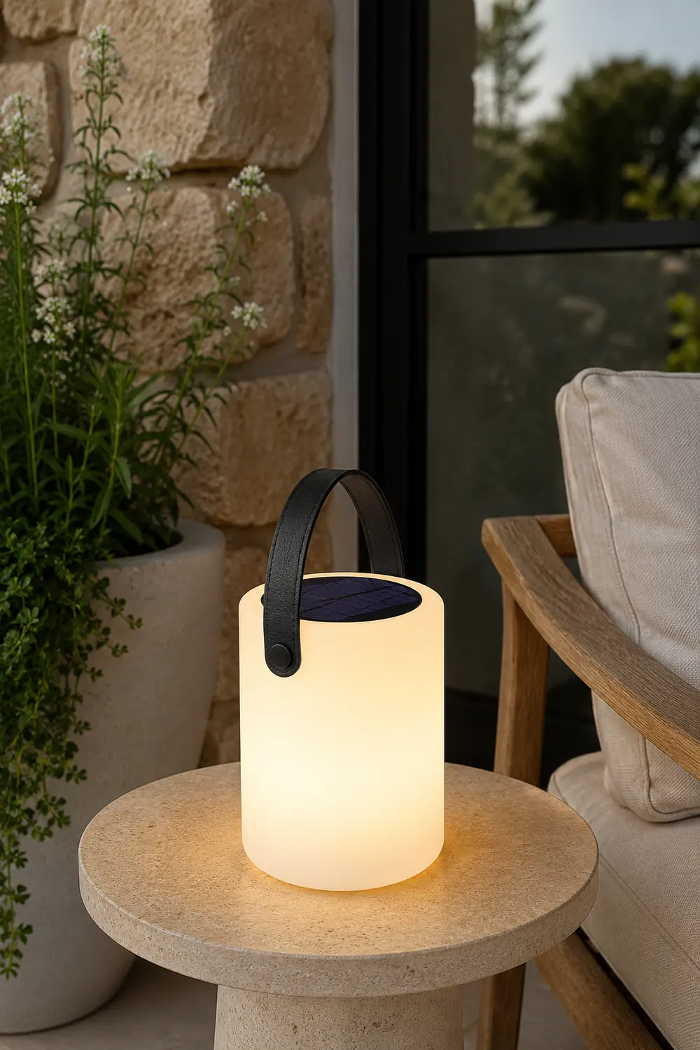 Elara Portable Lantern Table Lamp - Lumpaz