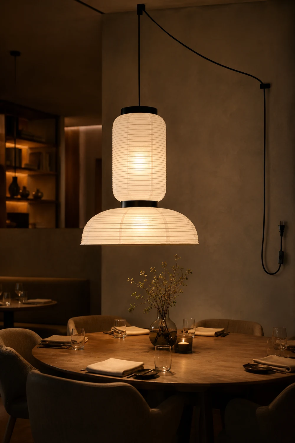 Formakami Pendant Swag Lamp - Lumpaz