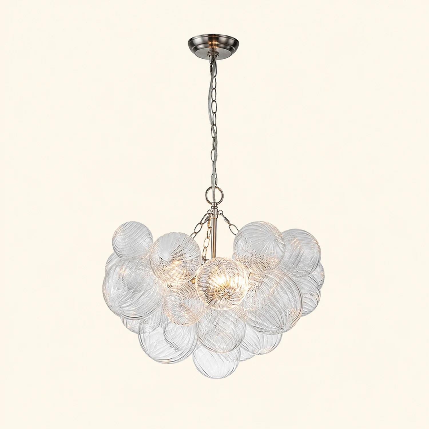 Glass Ball Bubbles Chandelier - Lumpaz