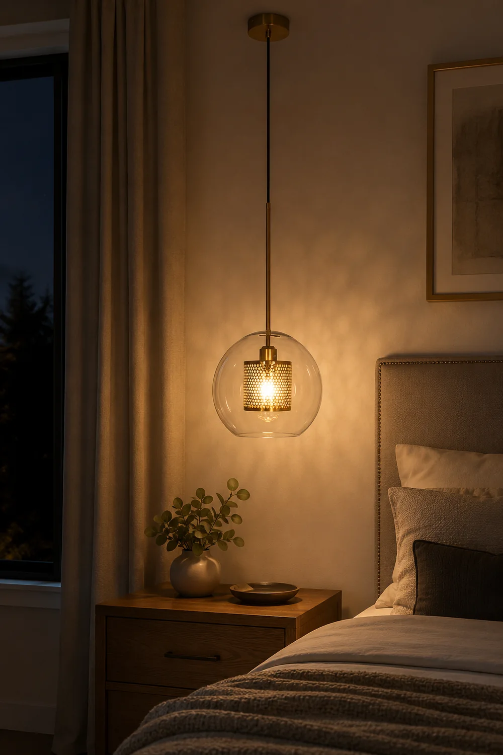 Chiswick Glass Pendant Light - Lumpaz
