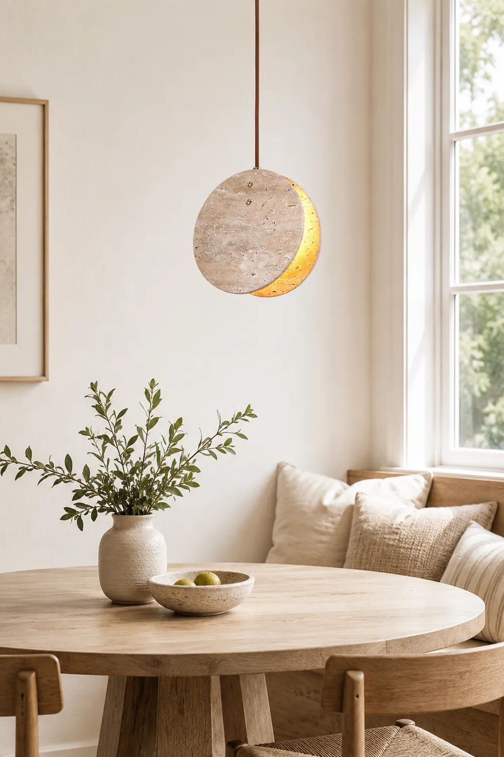 Solstice Stone Pendant Light - Lumpaz